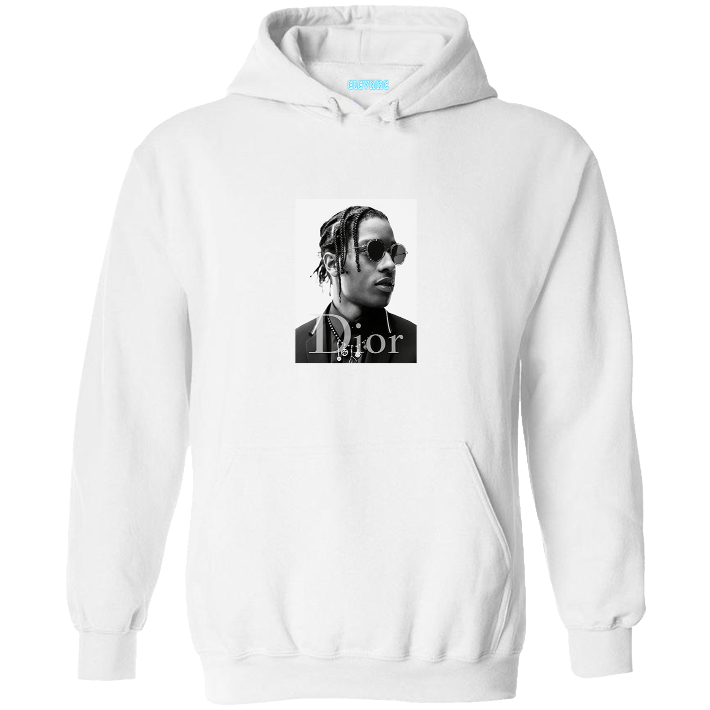 ASAP Rocky 'Greyscale' Hoodie – ELEVARE LDN