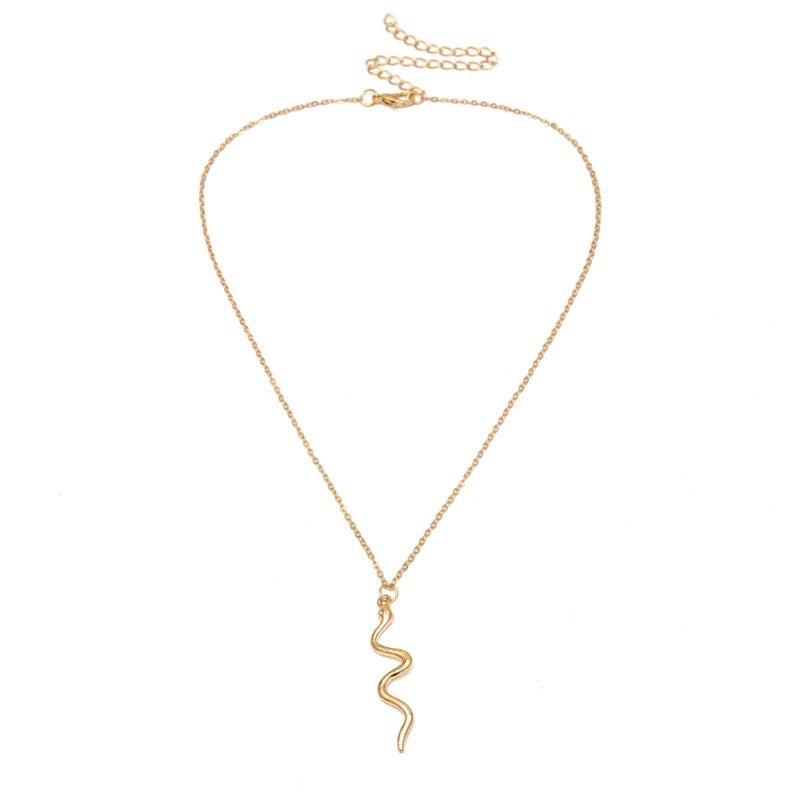 Gold Snake Necklace