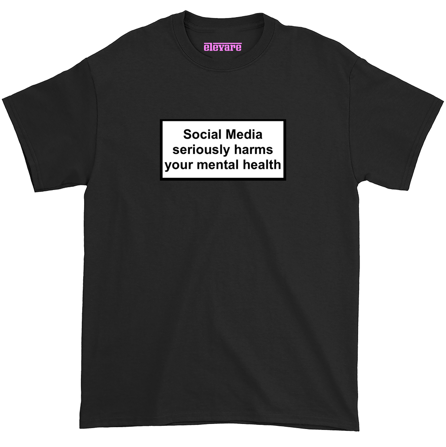 Social Media Seriously Harms Your Mental Health T-Shirt